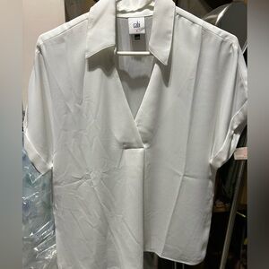 Cabi small cream coloured shirt